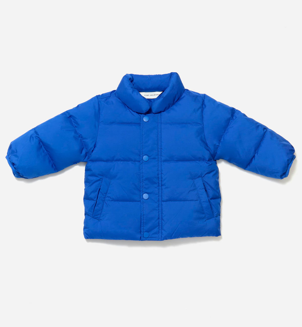 Blue Puffer Jacket - Main Image
