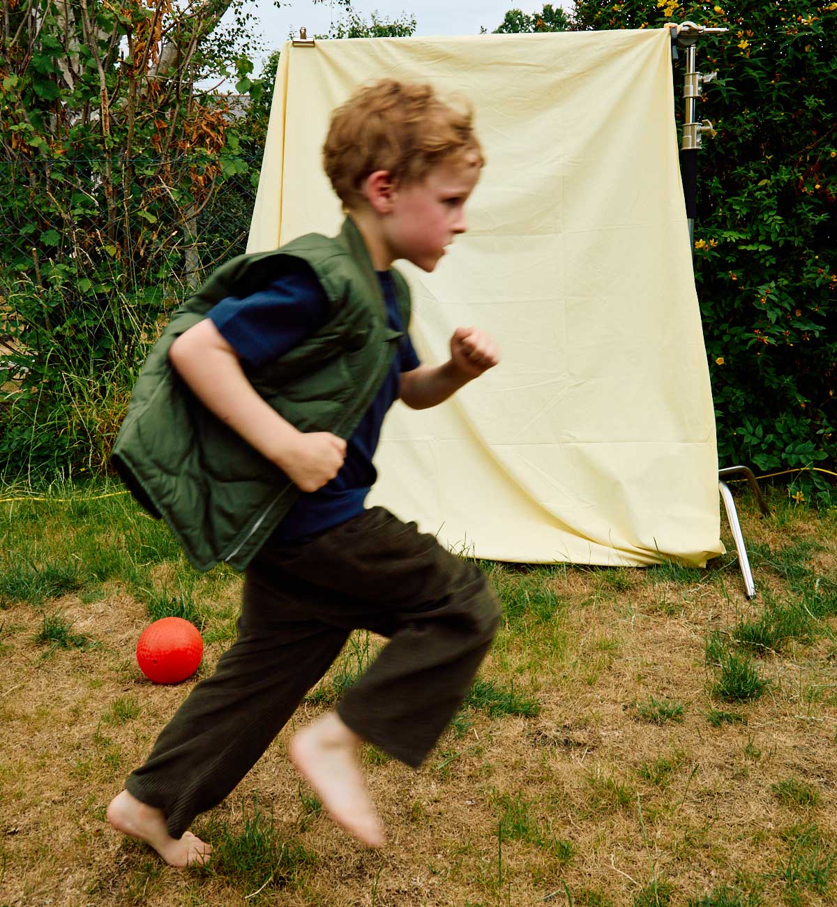 Khaki Corduroy Trousers