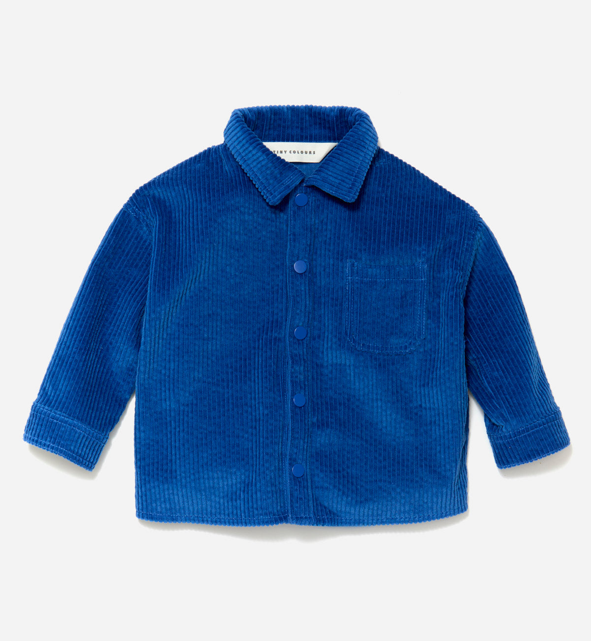 Blue Corduroy Overshirt
