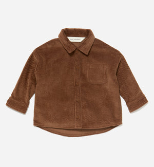 Brown Corduroy Overshirt