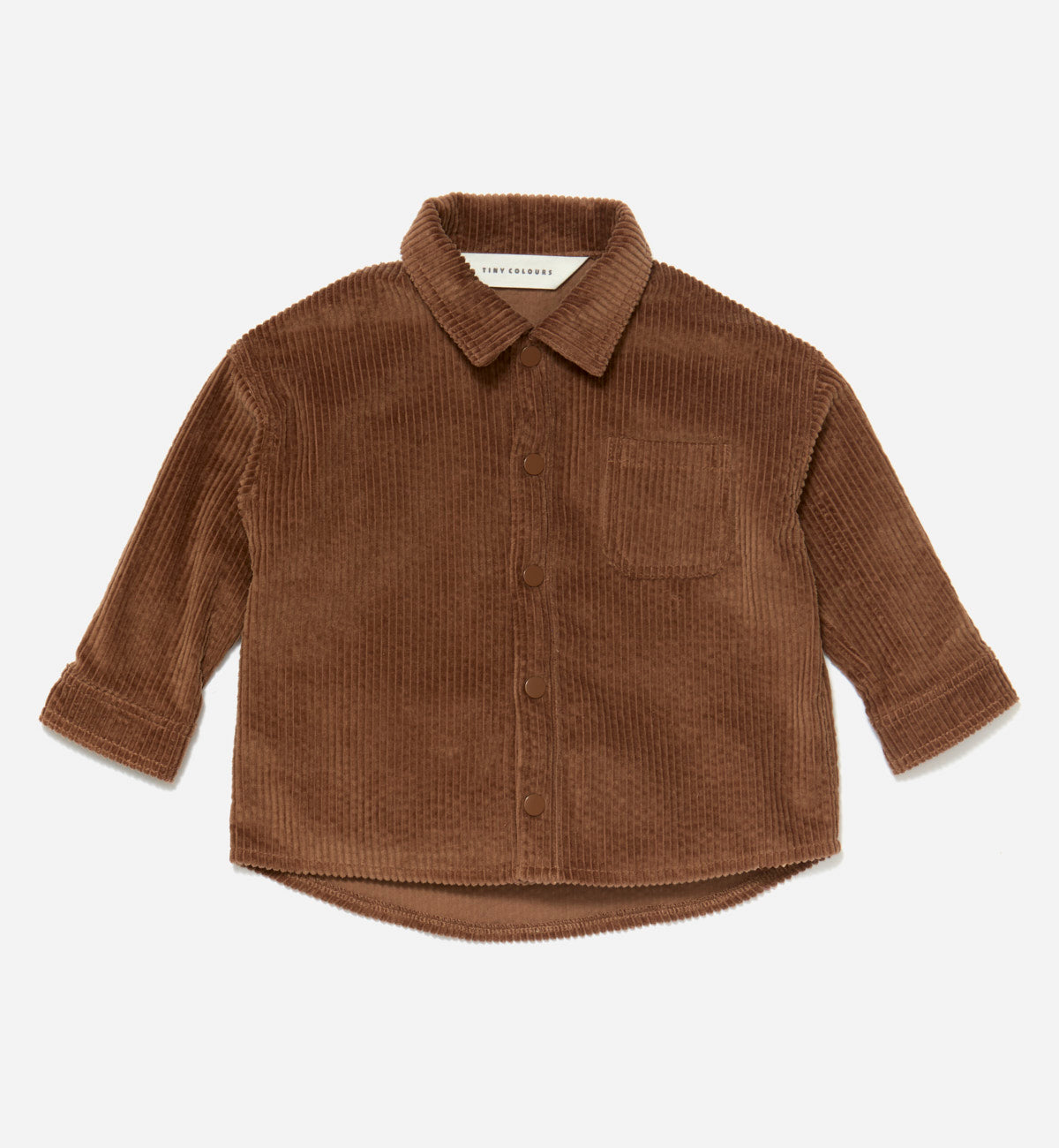 Brown Corduroy Overshirt