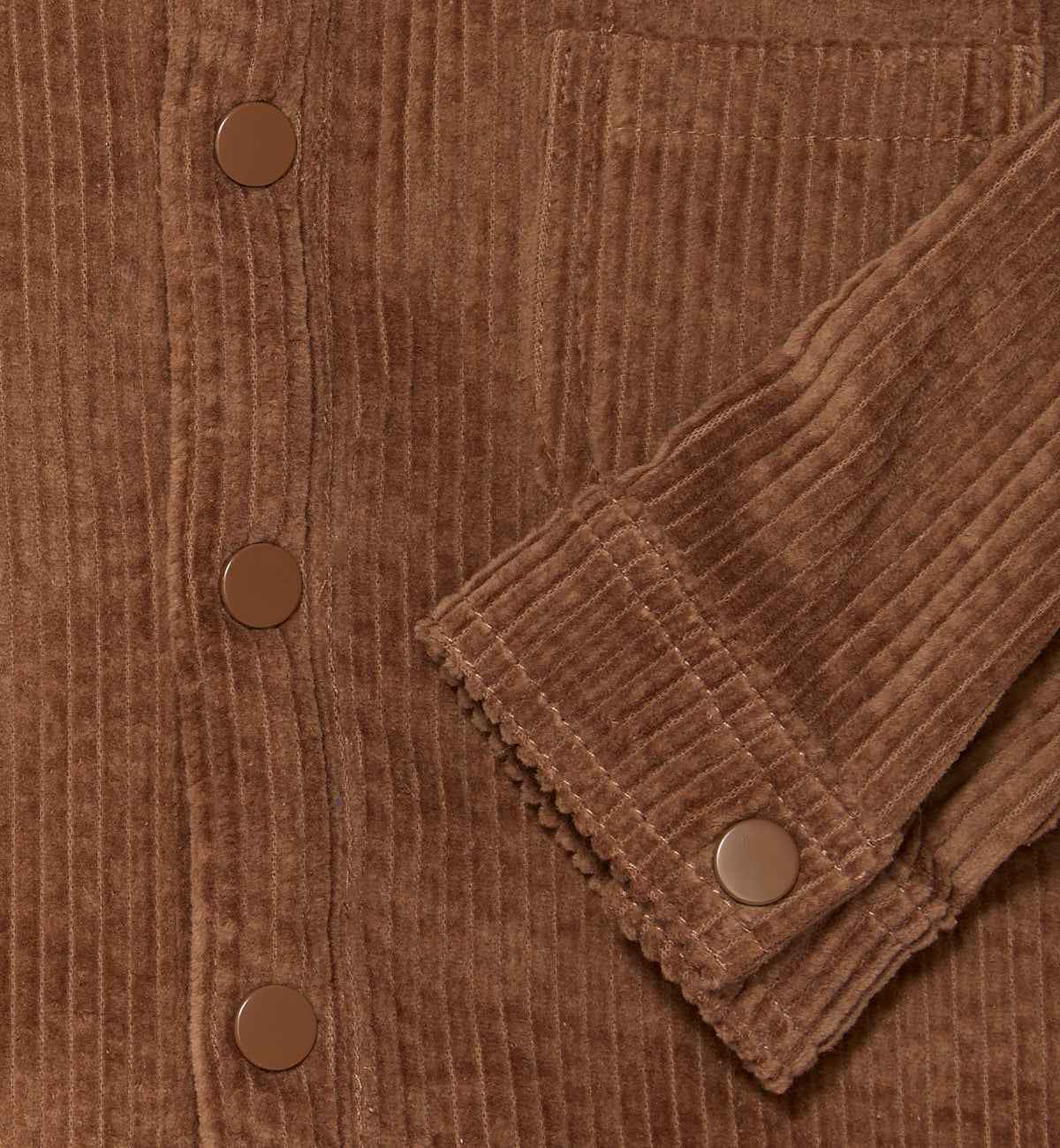 Brown Corduroy Overshirt