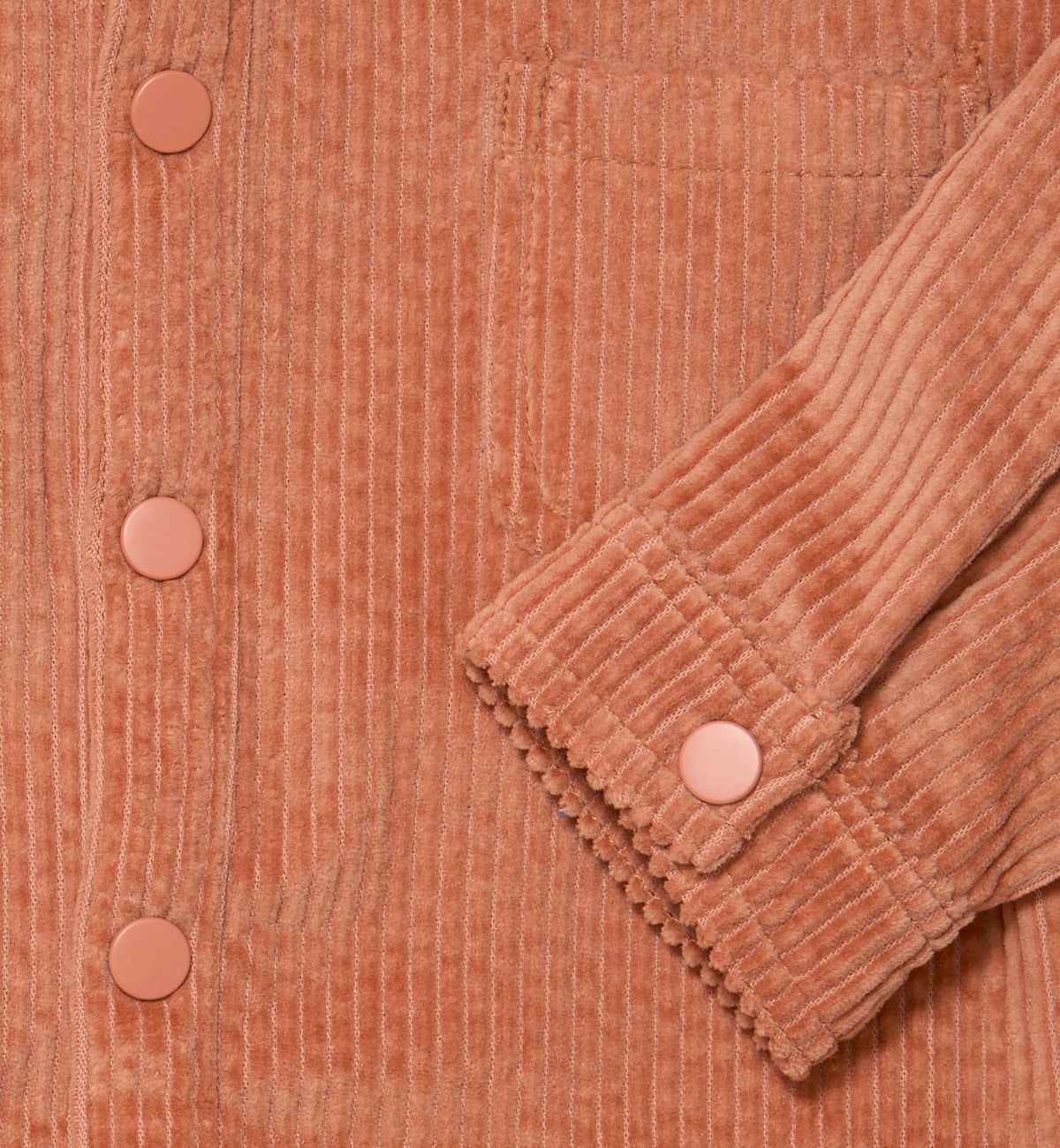 Dusty Pink Corduroy Overshirt
