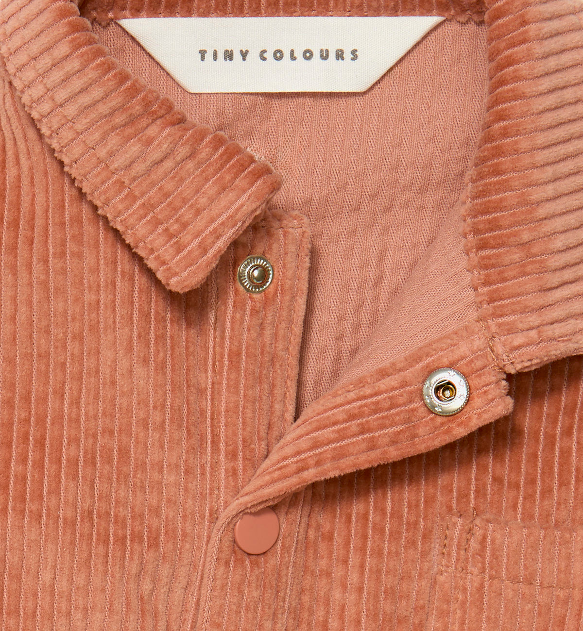 Dusty Pink Corduroy Overshirt