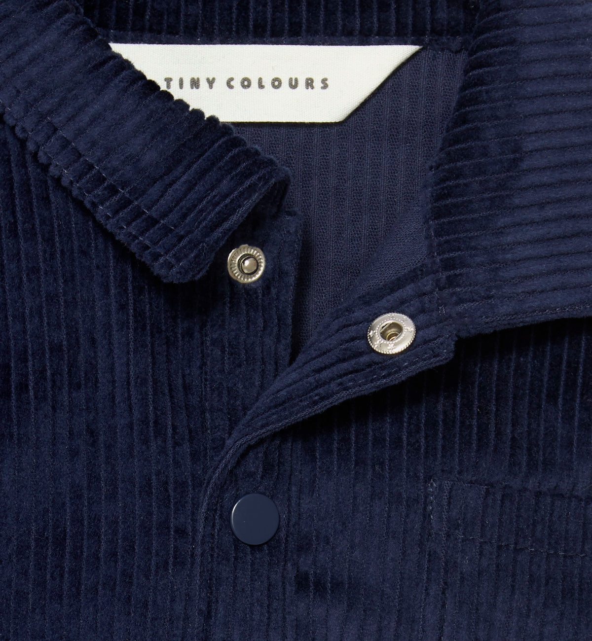 Navy Corduroy Overshirt