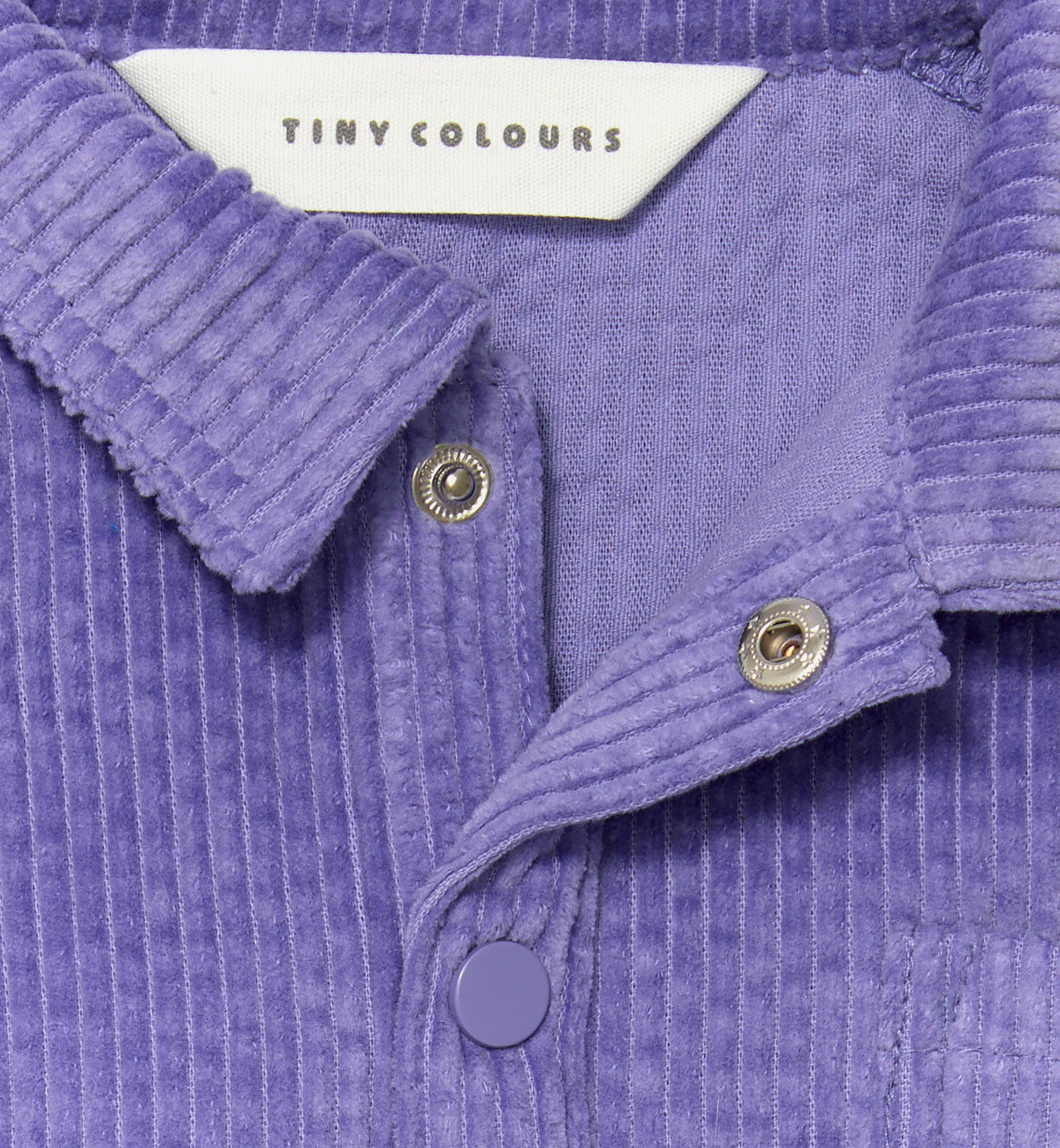 Lilac Corduroy Overshirt