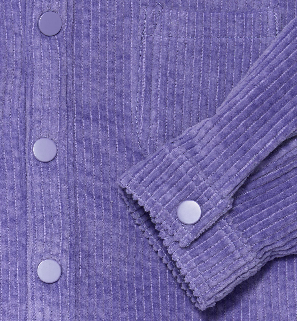 Lilac Corduroy Overshirt
