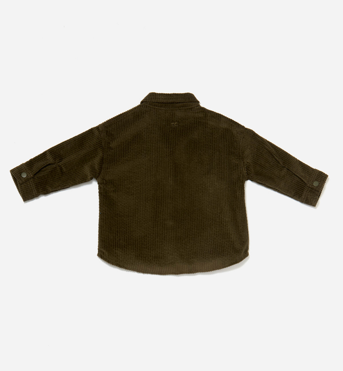 Khaki Corduroy Overshirt