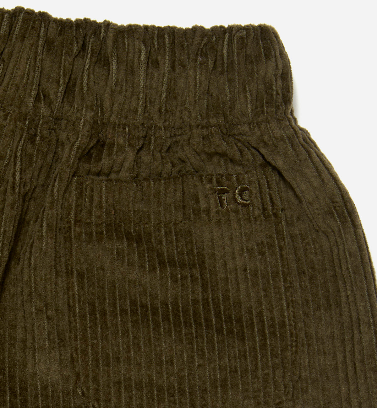 Khaki Corduroy Trousers