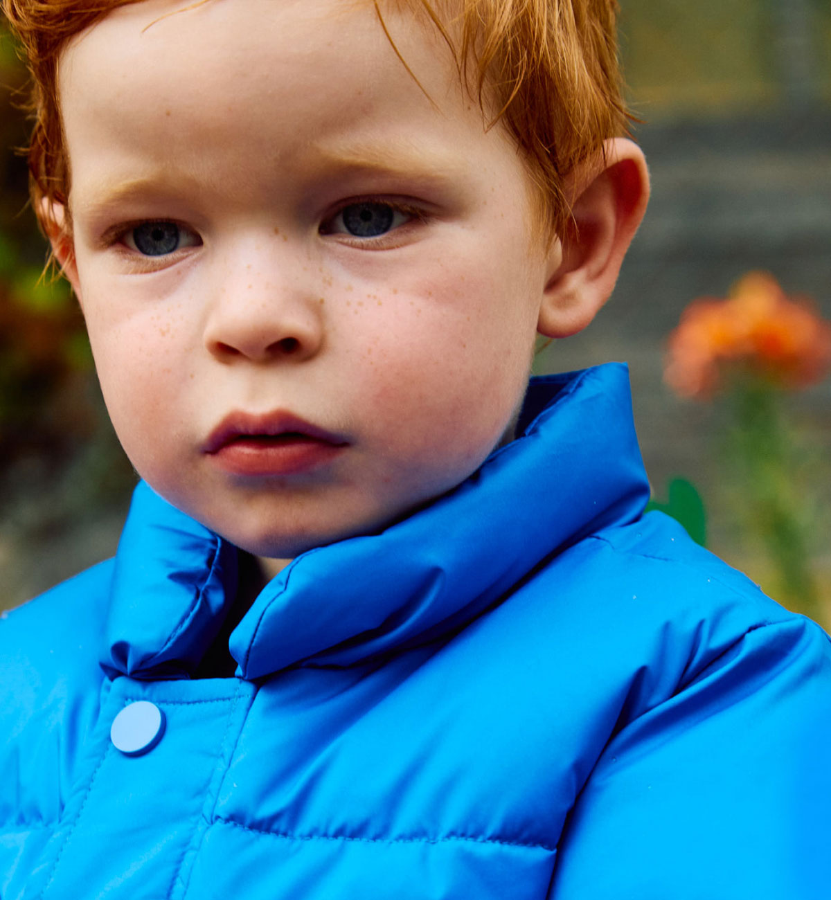 Blue Puffer Jacket