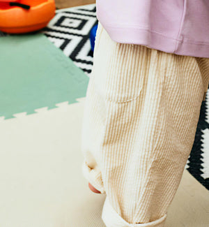 Off-white Corduroy Trousers