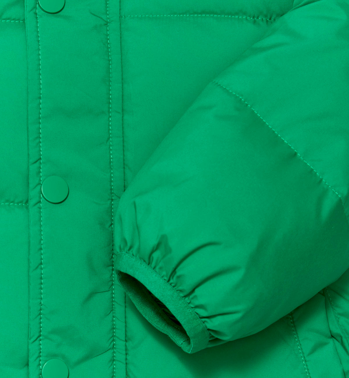 Green Puffer Jacket